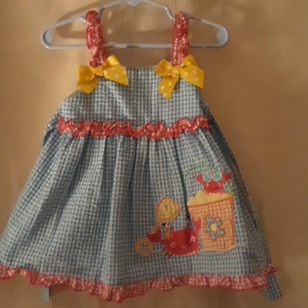18-month girls Good  Lad gingham check sundress